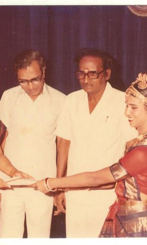 1A.Receiving Diploma after completing Arangetram