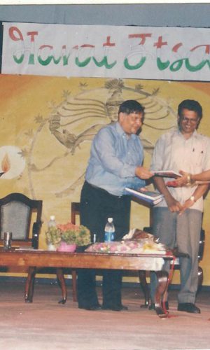 Dr Nataraj during Bharath Utsav t IIT