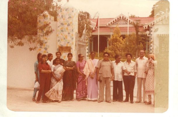 In front of Maldivian Presidents House
