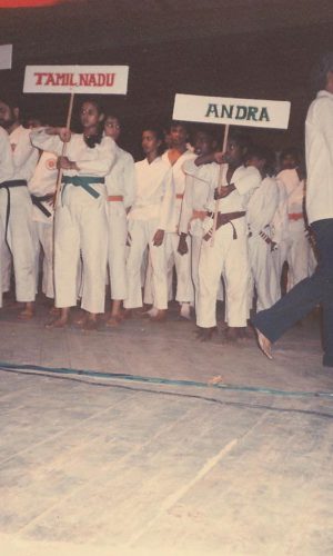 Karate Repesenting Tamilnadu Region