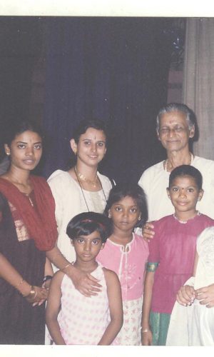 The then Director of Kalakshetra Dr. Rajaram
